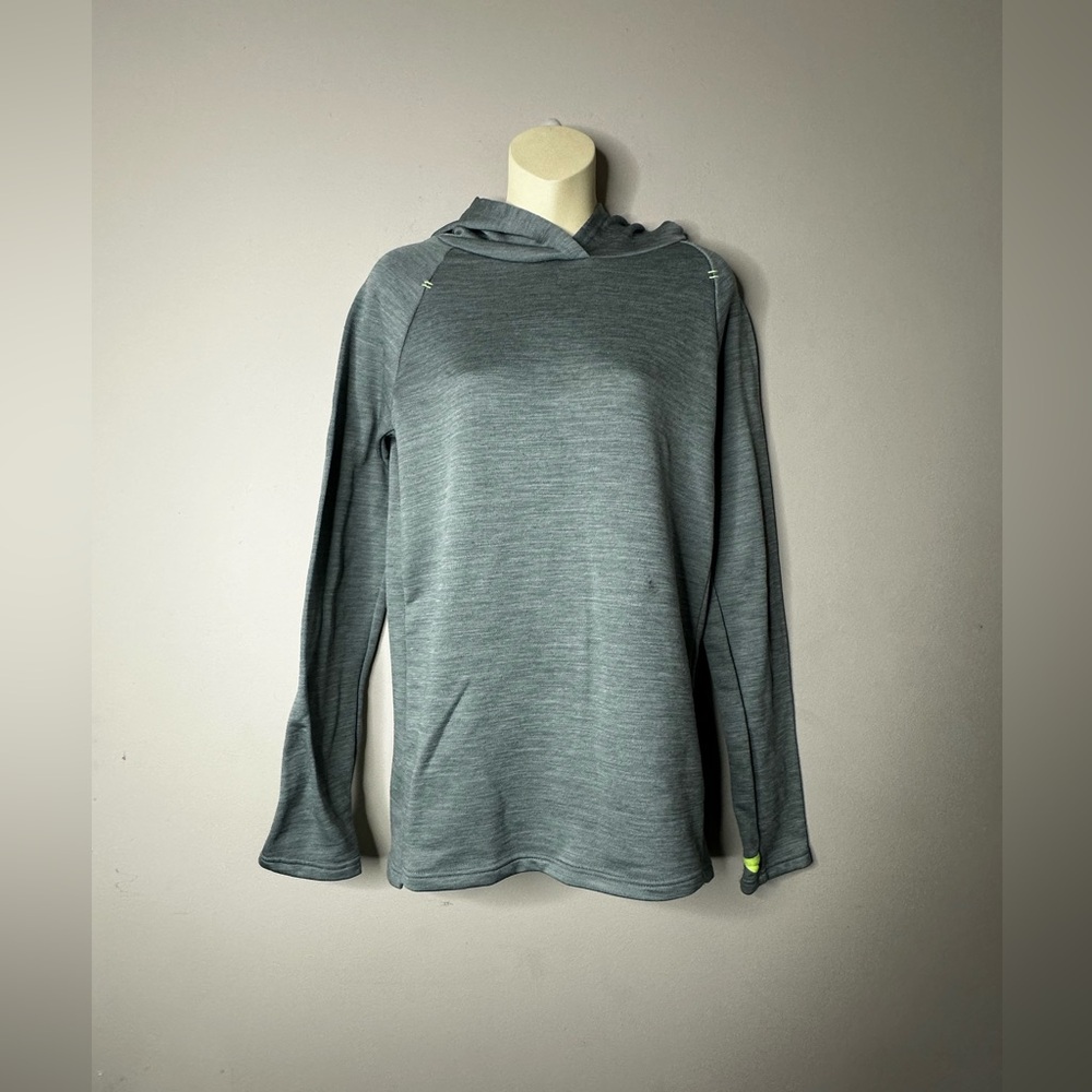 Champion Gray Mock Neck Sweater with Soft Texture